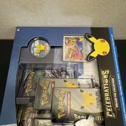 Pokemon TCG Zacian LV X Celebrations Deluxe Pin Collection Box Factory Sealed! - Image 5