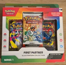 Pokemon TCG First Partner Illustration Collection Series 1 Sealed - Image 1