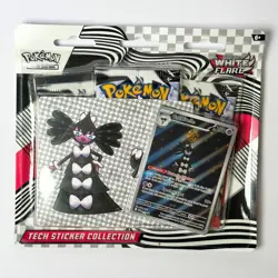 2x Pokemon Black Bolt White Flare Tech Sticker Collection Set of 2 - Sealed - Image 2