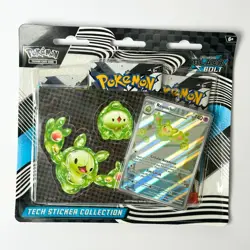 2x Pokemon Black Bolt White Flare Tech Sticker Collection Set of 2 - Sealed - Image 4