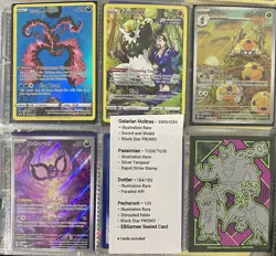 POKEMON TCG | ILLUSTRATION RARE | Cards Collection Bundle X4 Promo - Sealed - Image 1