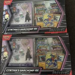 Pokemon TCG: Cynthia's Garchomp Ex Premium Collection - New & Sealed X2 - Image 2