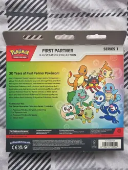 Pokemon TCG First Partner Illustration Collection Box X4 New And Sealed - Image 3
