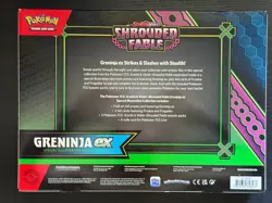 Pokemon TCG Shrouded Fable Greninja ex Illustration Collection Box - Sealed - Image 2