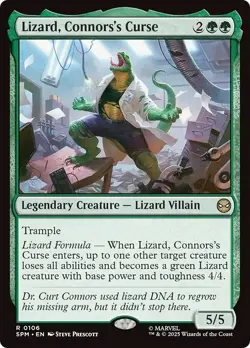 Presale- LIZARD, CONNORS'S CURSE x1 mtg NM-M Marvel's Spider-Man 1 Rare - Image 1