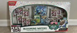 Pokemon TCG: Scarlet & Violet 151 – Blooming Waters Premium Collection (SEALED) - Image 1