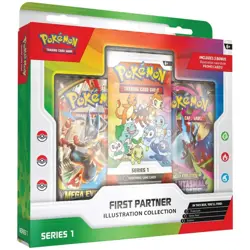 Pokemon TCG First Partner Illustration Collection Series 1 Pack Promo Sealed New - Image 1