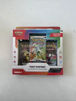 Pokemon TCG First Partner Pack Series 2 Illustration Collection SEALED IN HAND - Image 1