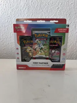 Pokemon TCG First Partner Pack Series 2 Illustration Collection SEALED IN HAND - Image 2
