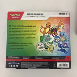 Pokemon First Partner Illustration Collection Series 1 - New & Sealed - Image 2