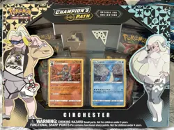 Pokemon TCG Champions Path Circhester Special Pin Collection Box Factory Sealed - Image 1