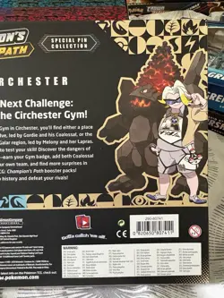 Pokemon TCG Champions Path Circhester Special Pin Collection Box Factory Sealed - Image 5