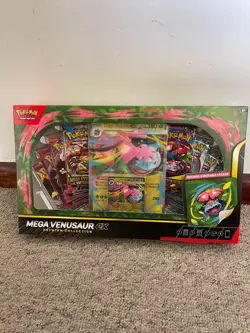 Pokemon TCG Mega Venusaur ex Premium Collection Box Sealed 2025 English - Image 1
