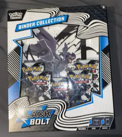 ✨Pokemon Black Bolt Binder Collection Box - Sealed✨ - Image 1