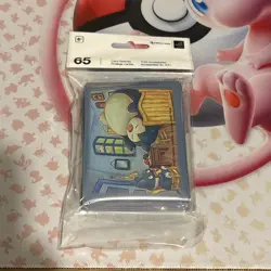 Pokemon x Van Gogh Museum: Munchlax & Snorlax Bedroom Card Sleeves 1 Pack of 65 - Image 1