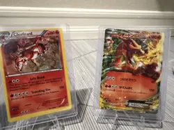 Pokemon Charizard Lot x4 English & Japanese Holo EX Mixed TCG Cards - Image 3