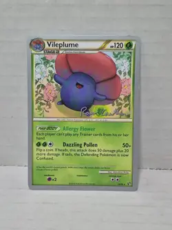 2011 World Championship Vileplume #24/90 Pokemon Card - Ross Cawthon - Image 1