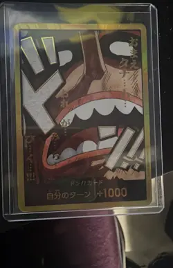 DON!! Card (Usopp) (Gold) Premium Booster -The Best- Vol. 2 Foil - Image 1