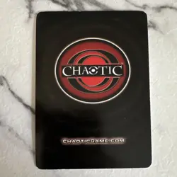 Chaotic Warbeast Power Leash 14/100 Super Rare Battlegear Card TCG - Image 2