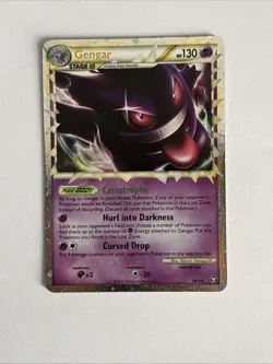 Gengar Prime Card 94/102 HGSS Triumphant Holo Rare Pokemon - Image 1