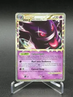 Gengar Prime 94/102 - HG/SS Triumphant Holo Ultra Rare - Pokemon - MP - Image 1