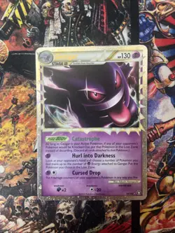 Gengar Prime Card 94/102 HGSS Triumphant Holo Rare Pokemon - Image 1