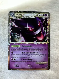 Pokemon Gengar Prime Ultra Rare Triumphant 94/102 Stage 2 Psychic Holo - Image 1