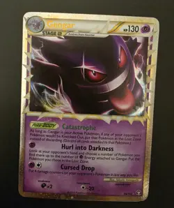 Pokemon Gengar Prime (HGSS Triumphant 94/102 ) MINTY Ultra Rare Holo - Image 1