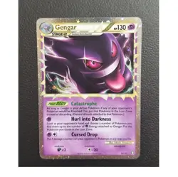 Pokemon Gengar Prime 94/102 Triumphant Holo Rare English - Image 1