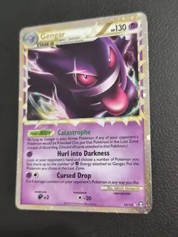 Pokemon Gengar Prime 94/102 Triumphant Holo Rare English - Image 2