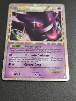 Pokemon Gengar Prime 94/102 Triumphant Holo Rare English - Image 4