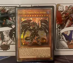 Red-Eyes Darkness Metal Dragon (Quarter Century Secret Rare)-Quarter Century ... - Image 1