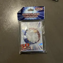 Konami Yu-Gi-Oh Deck Protectors - ELEMENTAL HERO (50 Tournament-Legal Sleeves) - Image 1