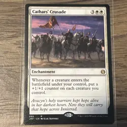 MTG - Cathars' Crusade - JMP Jumpstart 095 Base Rare - Image 1