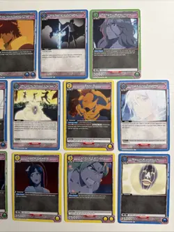 Union Arena BLEACH vol 2 - 14 Card Lot Chad, Rukia, Byakuya, Rangiku, & More NM - Image 4