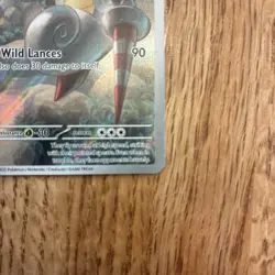 Escavalier 138/086 SV Black Bolt Holo Illustration Rare Pokemon TCG - Image 4