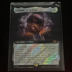 Palantir of Orthanc (Extended Art) Universes Beyond: LOTR #0792 SURGE FOIL - Image 1