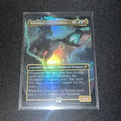 MTG Kalamax, the Stormsire SPG #013 FOIL (Borderless) NM - Image 1