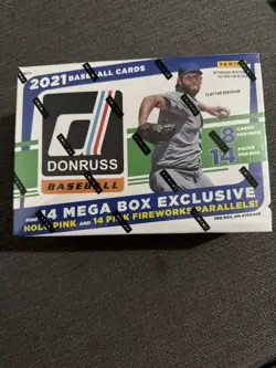 2021 Panini Donruss MLB Baseball Mega Box - Factory Sealed - Image 1