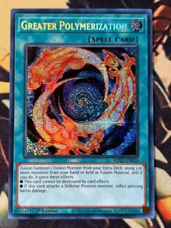 Yugioh: Greater Polymerization - MP22-EN050 - Secret Rare - 1st Edition - NM - Image 1