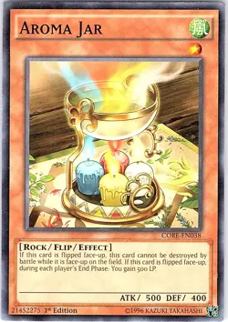 Yugioh Aroma Jar CORE-EN038 1st Edition NM - Image 1