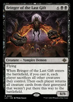 x1 Bringer of the Last Gift R MTG The Lost Caverns of Ixalan M/NM, English - Image 1