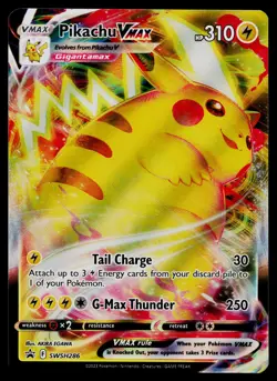 PIKACHU VMAX SWSH286 HOLO PROMO SWORD & SHIELD PROMO POKEMON NM - Image 1