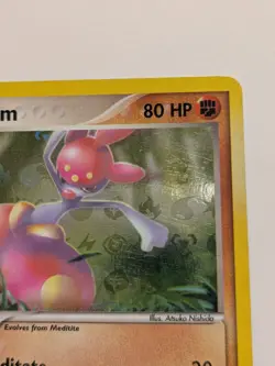 ✨REVERSE HOLO Rare🔥MEDICHAM Ex 10/101 👍 Hidden Legends PokemonTGC 2004 - Image 4