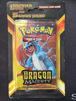 Pokemon TCG XY Dragon Majesty Booster Pack +5 Cards Blister Pack Factory Sealed - Image 1