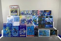 Pokemon Golduck Lot of Cards and Stickers #55 Golduck Pokemon Lot of 21 - Image 1