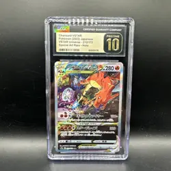 Pokemon Charizard Vstar SAR Japanese Vstar Universe 212/172 Cgc Pristine 10 - Image 1