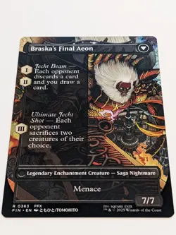 Jecht, Reluctant Guardian Braska's Final Aeon Borderless: Final Fantasy MTG (NM) - Image 2