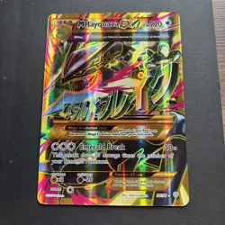 Pokemon TCG JUMBO/Oversized Mega M Rayquaza EX Full Art 98/98 XY Ancient Origins - Image 3