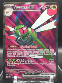 Pokemon - Yanmega ex 206/182 - Destined Rivals Ultra Rare - Image 1